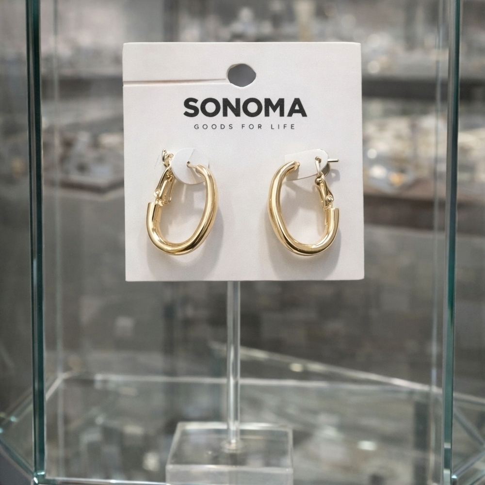 Women's hoop earrings